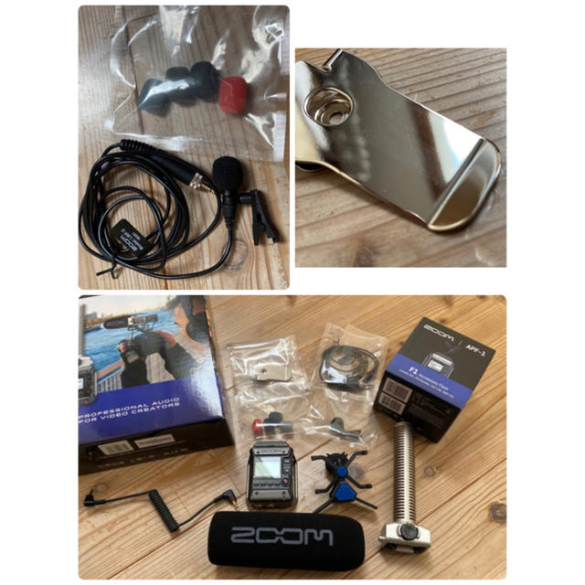 Zoom(ズーム)のzoom f-1 ガンマイク、ラベリアマイクアクセサリーパック 楽器のレコーディング/PA機器(マイク)の商品写真