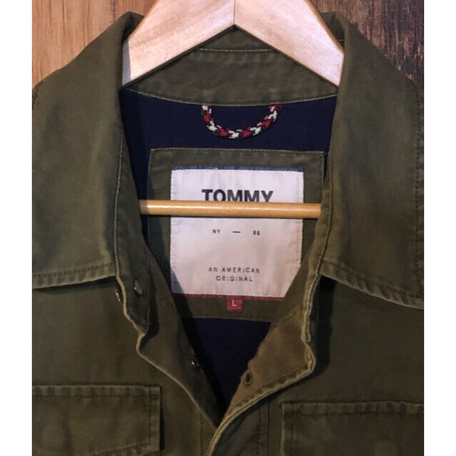 TOMMY(トミー)のTOMMY JEANS ミリタリー ジャケット　トミー　トミージーンズ メンズのジャケット/アウター(Gジャン/デニムジャケット)の商品写真