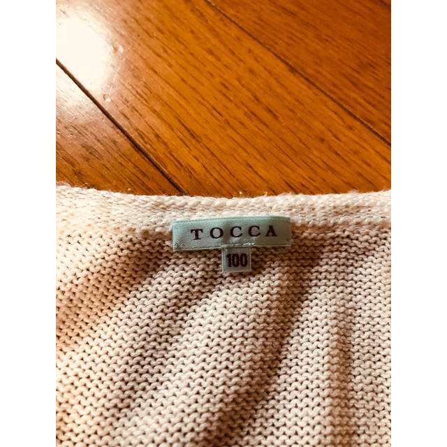 TOCCA(トッカ)のTOCCA トッカ　ニットカーディガン　100サイズ キッズ/ベビー/マタニティのキッズ服女の子用(90cm~)(カーディガン)の商品写真