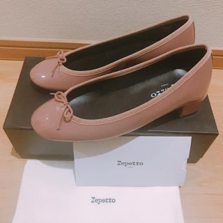 レペット(repetto)のほぼ未使用 レペット repetto バレエシューズ 3cmヒール(バレエシューズ)