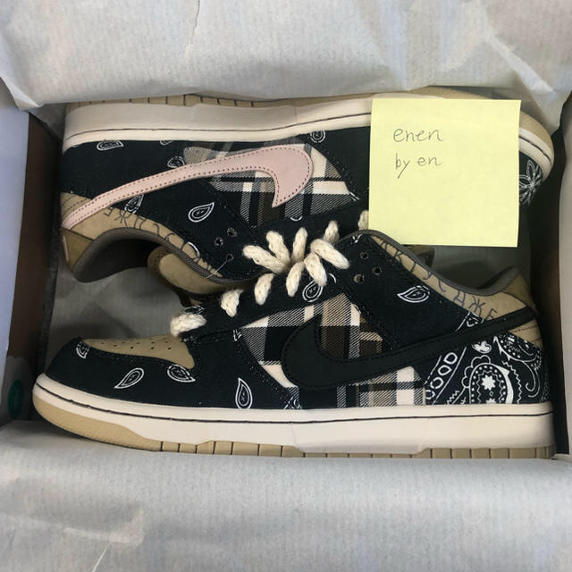 NIKE SB DUNK LOW TRAVIS SCOTT 27cm US9