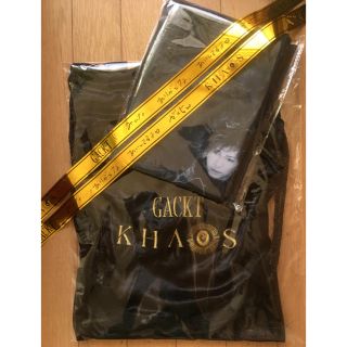 GACKT☆KHAOS ダイヤモンド席 限定プレゼント品 & 会場金テープ 付(ミュージシャン)