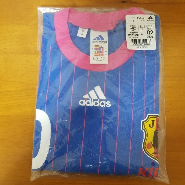 adidas(アディダス)の【値下3月末まで】JFA公認サッカーTシャツ スポーツ/アウトドアのサッカー/フットサル(ウェア)の商品写真