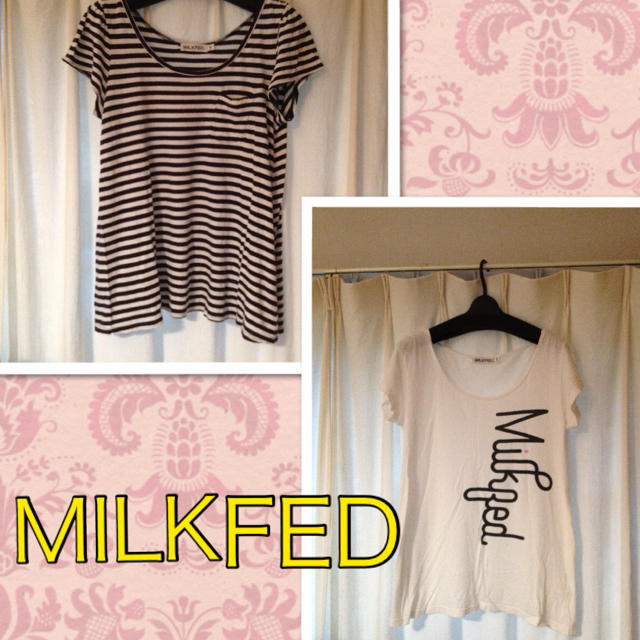 MILKFED.(ミルクフェド)のMILK FED TEEシャツセット♡ レディースのレディース その他(セット/コーデ)の商品写真