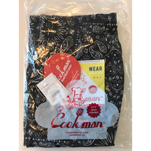 Supreme(シュプリーム)の【3/3 22時迄限定値下げ】Cookman ChefPants 黒ペイズリーM メンズのパンツ(ワークパンツ/カーゴパンツ)の商品写真