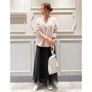 plageプラージュ/ドットストレートスカート/2019aw/タグ付き新品