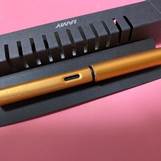 ラミー(LAMY)のLAMY ラミー　アルスター　万年筆F 2019年限定ブロンズ(ペン/マーカー)