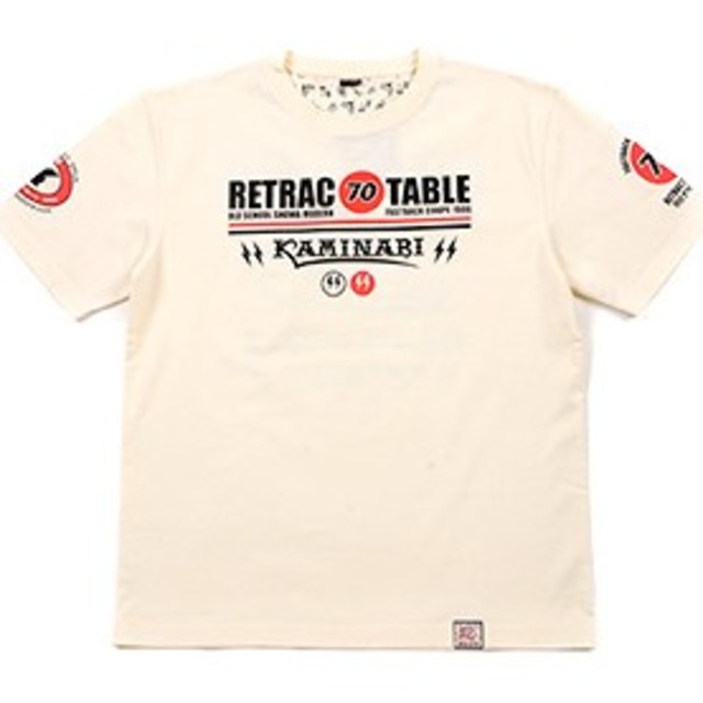 TEDMAN(テッドマン)のｶﾐﾅﾘﾓｰﾀｰｽ/ｽｰﾌﾟﾗ/Tｼｬﾂ/白/kmt-200/ﾃｯﾄﾞﾏﾝ メンズのトップス(Tシャツ/カットソー(半袖/袖なし))の商品写真