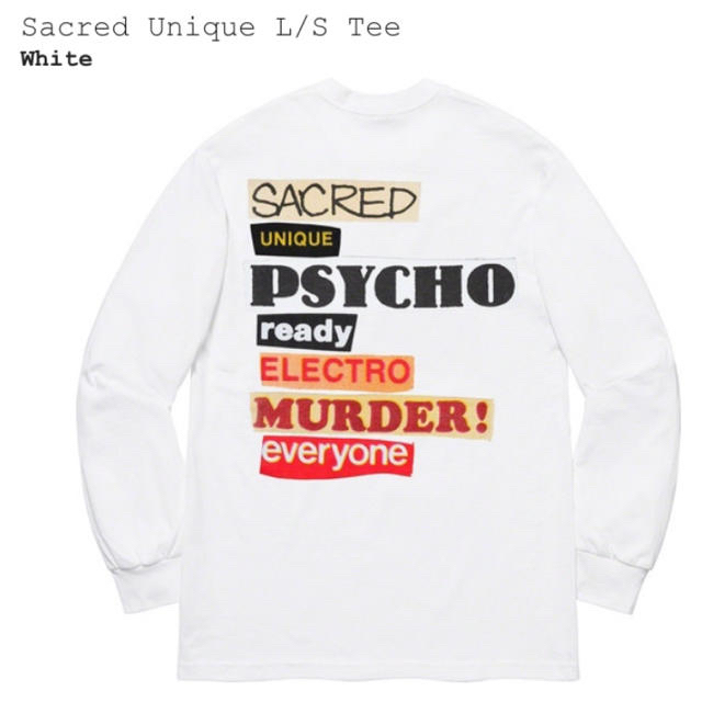 SUPREME Sacred Unique L/S tee Sサイズ