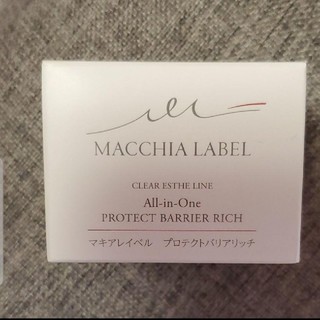 マキアレイベル(Macchia Label)のMacchiaLabelプロテクトバリアリッチｃ(オールインワン化粧品)