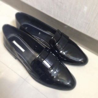 ザラ(ZARA)のzara パテントローファー(スリッポン/モカシン)