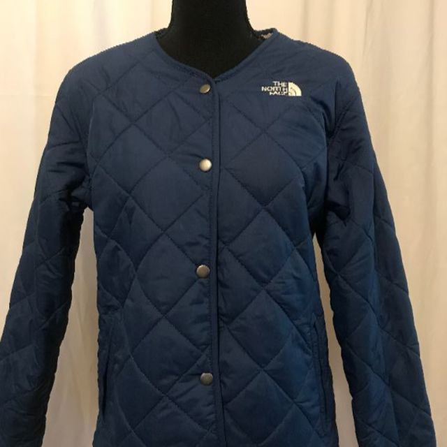 THE NORTH FACE ノーカラーキルティングジャケット GIRLS XL