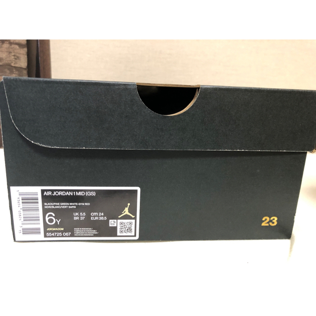 新品未使用 AIR JORDAN 1 MID (GS) 24.0㎝ 定価以下 3