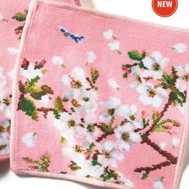 FEILER - 新品　ANA 国際線　機内販売限定　フェイラー　桜2020 FEILERハンカチ