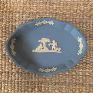 ウェッジウッド(WEDGWOOD)のウェッジウッド　ジャスパー　ペールブルー　小物入れ(小物入れ)