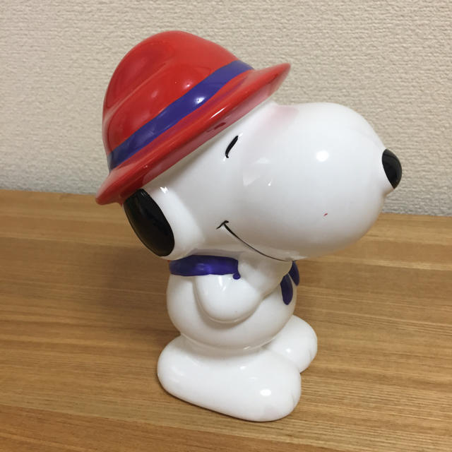 Snoopy 送料込 スヌーピー 陶器製 貯金箱 昭和レトロ 登山 ウッドストックの通販 By いらっしゃいませ スヌーピーならラクマ