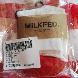 ミルクフェド(MILKFED.)のミルクフェドソックス(ソックス)