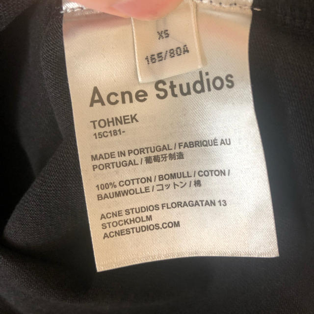 ACNE(アクネ)のAcne Studios Tシャツ レディースのトップス(Tシャツ(半袖/袖なし))の商品写真
