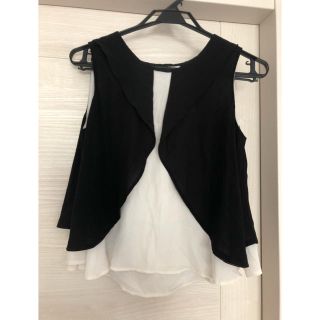 ザラ(ZARA)のZARA  ノースリーブ(カットソー(半袖/袖なし))