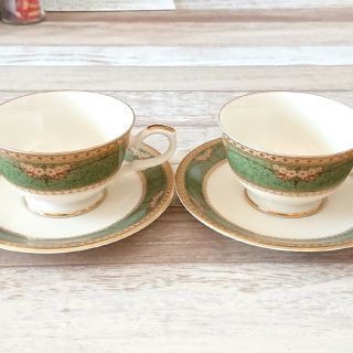 コーヒーカップ & ソーサー ペアセット ペア 2つ(食器)