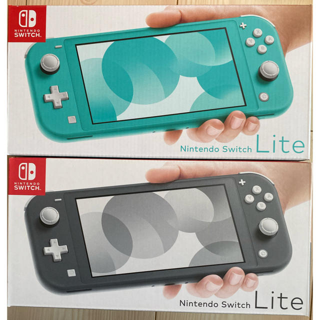 ニンテンドースイッチグレー任天堂Switch lite 二台セット