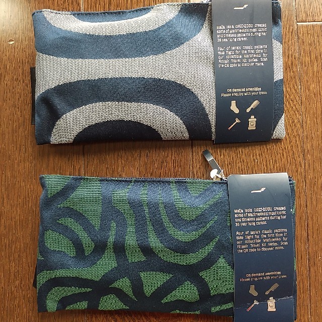 marimekko(マリメッコ)のmarimekkoアメニティセット　２個(未開封) インテリア/住まい/日用品の日用品/生活雑貨/旅行(旅行用品)の商品写真