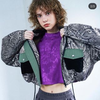 アリシアスタン(ALEXIA STAM)のjuemi ジュエミ JQ flight blouson ジャケット コート(ブルゾン)