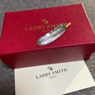 ラリースミス LARRY SMITH 18K イーグルヘッドフェザー スモール