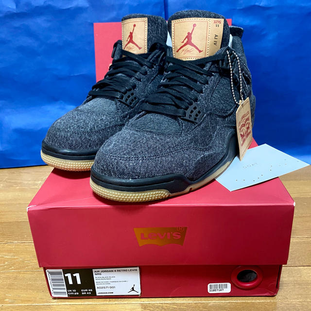 Levi’s AIR JORDAN 4 NRG BLACK リーバイス