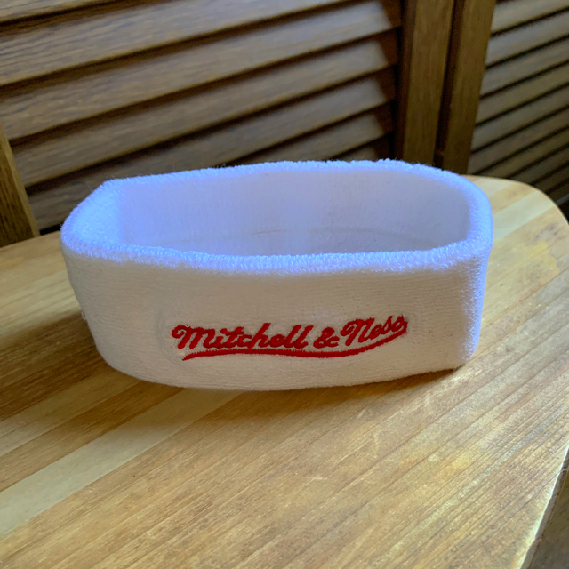 MITCHELL & NESS(ミッチェルアンドネス)のMITCHELL & NESS【未使用】希少品ヘアバンド メンズの帽子(その他)の商品写真