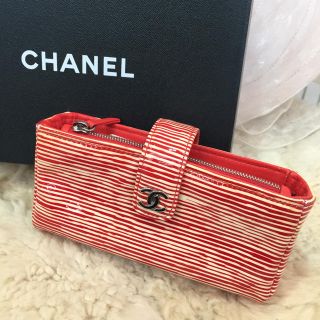 シャネル(CHANEL)の☆新品☆シャネル マルチケース  ポーチ セミクラッチバッグ  14C(ポーチ)