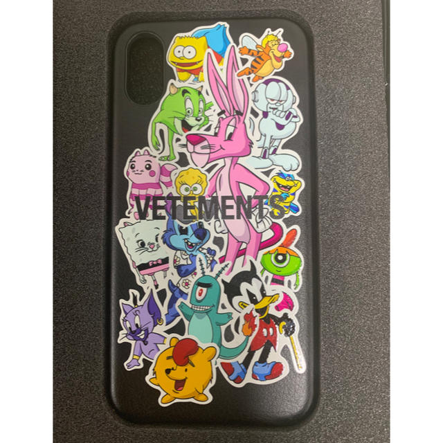 VETEMENTS iPhone xs ケース　エディターズノート　新品　未使用の通販