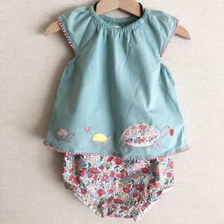 ボーデン(Boden)のお値下げ❗️Baby Boden チュニック＋パンプキンパンツセット6-12m(ワンピース)