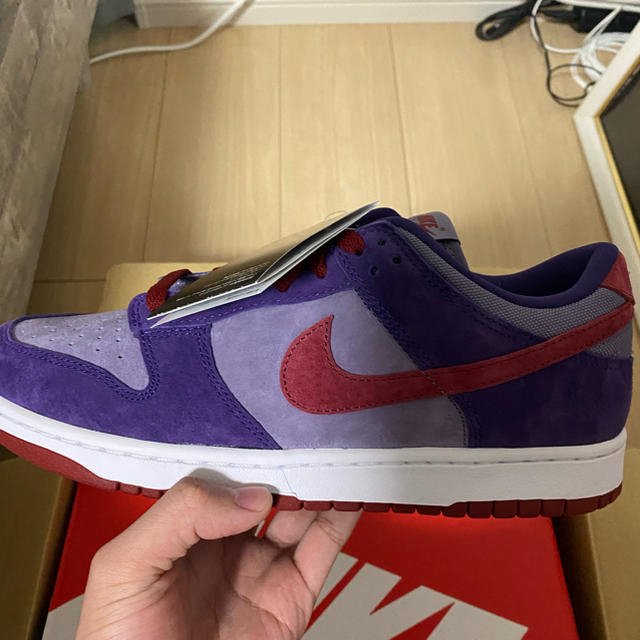 メンズnike dunk low plum 27cm