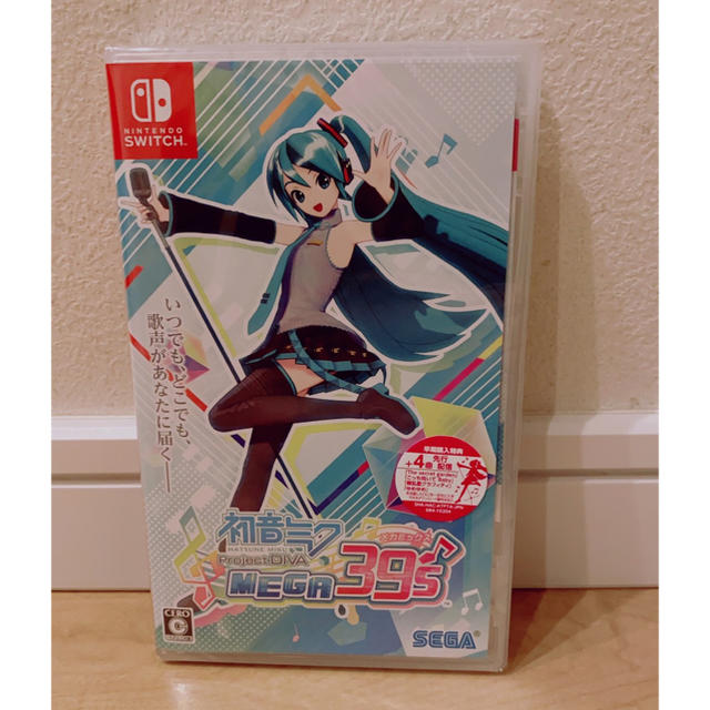 初音ミク プロジェクト ディーヴァ メガミックス Switch　新品未開封