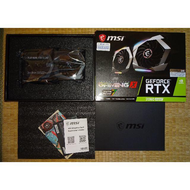 MSI RTX2060SUPER GAMING X 美品PC/タブレット