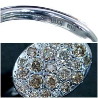 KASHIKEY　カシケイ １．００ct　k18 wg 15号(リング(指輪))