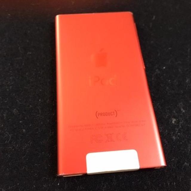 深紅のレッド・・美品）iPod nano 第7世代 16G レッド