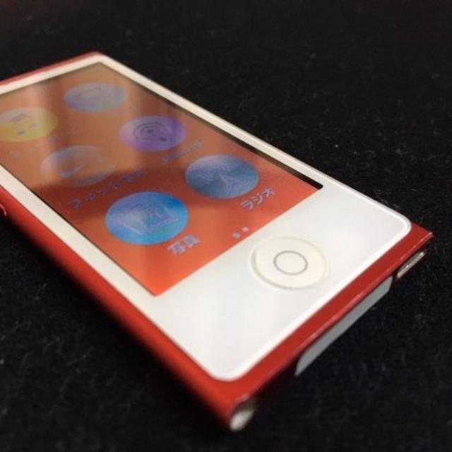 深紅のレッド・・美品）iPod nano 第7世代 16G レッド