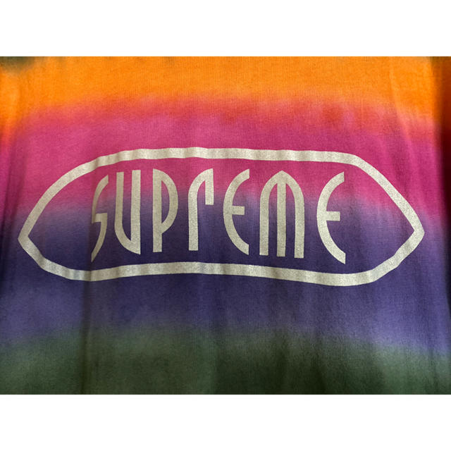 新品タグ付き 19SS Supreme Rainbow Stripe Tee