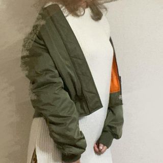 AZUL by moussy - AZUR by Moussy ミリタリージャケット MA-1の通販 by