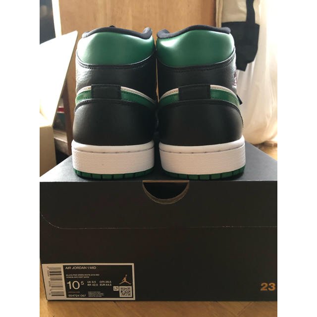 NIKE(ナイキ)のAIR JORDAN 1 MID Pine Green 28.5 メンズの靴/シューズ(スニーカー)の商品写真