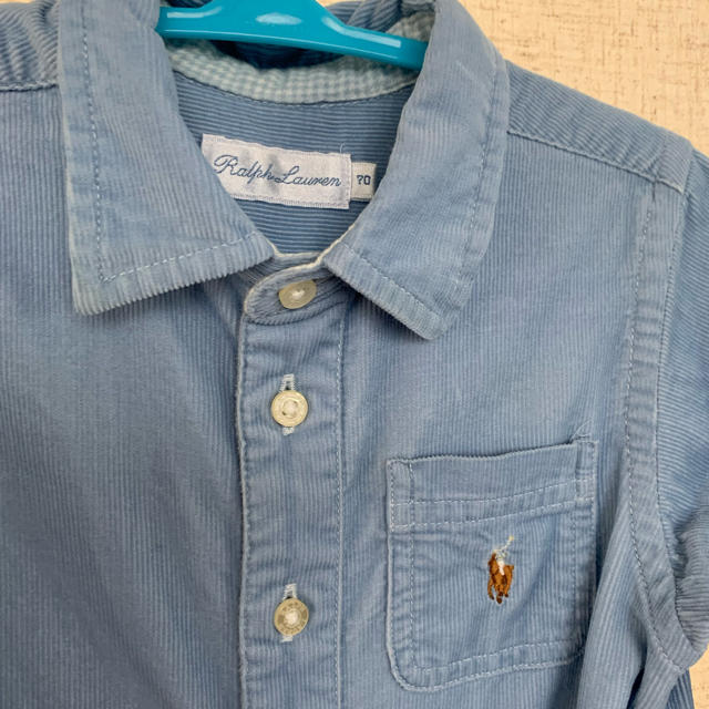 Ralph Lauren(ラルフローレン)のおまとめ　ラルフローレン　シャツオール　スウェットオール キッズ/ベビー/マタニティのベビー服(~85cm)(カバーオール)の商品写真