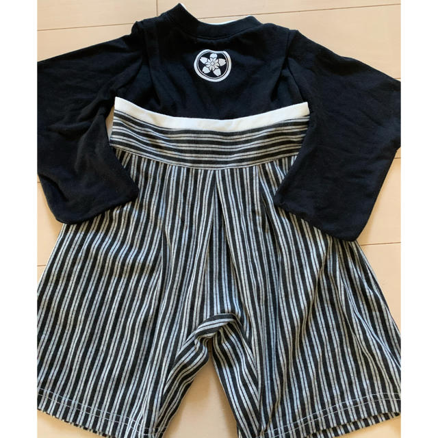 ベビー  男の子　袴ロンパース キッズ/ベビー/マタニティのベビー服(~85cm)(ロンパース)の商品写真