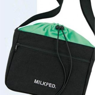 ミルクフェド(MILKFED.)のmini ミニ20年3月号付録MILKFED.‎ 外ポケット付きショルダーバッグ(ショルダーバッグ)