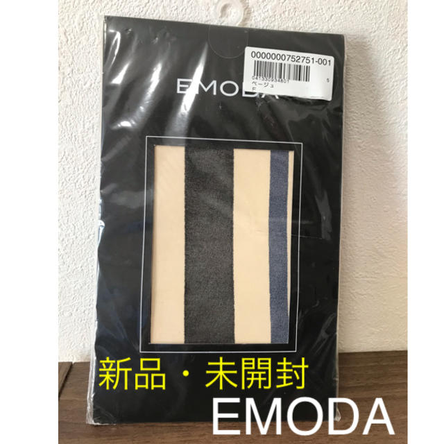 EMODA(エモダ)の新品 EMODA ランダムストライプカラータイツ レディースのレッグウェア(タイツ/ストッキング)の商品写真