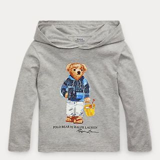 ポロラルフローレン(POLO RALPH LAUREN)の新品■ラルフローレン　ビーチ　長袖　パーカー　カットソー　110(Tシャツ/カットソー)