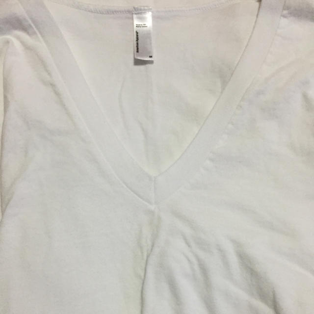 American Apparel(アメリカンアパレル)のVネックTシャツ メンズのトップス(Tシャツ/カットソー(半袖/袖なし))の商品写真