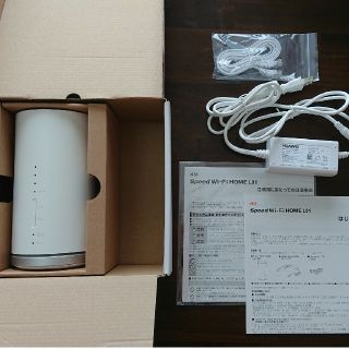 エーユー(au)のwimax Speed Wi-Fi HOME L01(その他)