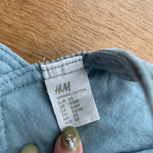 H&M(エイチアンドエム)のH&M baby コーデュロイ サロペット 激安 出産準備 キッズ/ベビー/マタニティのベビー服(~85cm)(パンツ)の商品写真